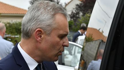 Le ministre de la Transition écologique et solidaire, François de Rugy, le 11 juillet 2019. (GEORGES GOBET / AFP)