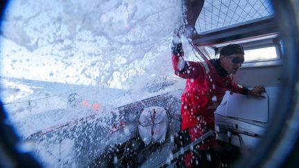 
Arrivé troisième en 2017,&nbsp;le skipper francais est favori cette année pour le Vendée-Globe, qui s'élance dimanche. 
 (Gauthier Lebec / Charal Sailing Team)