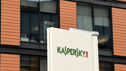 Le siège de l'antivirus Kaspersky, à Moscou (Russie), le 25 octobre 2017. (KIRILL KUDRYAVTSEV / AFP)