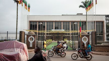 Une vue du parlement camerounais à Yaoundé, le 17 novembre 2017. (- / AFP)