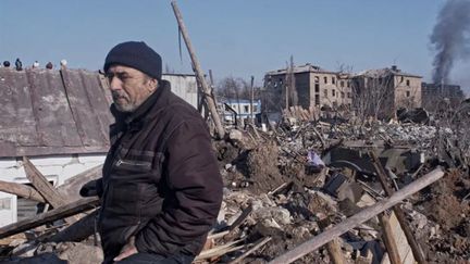 Image&nbsp;de&nbsp;"Mariupolis 2", dernier film du Lituanien Mantas Kvedaravicius, tué&nbsp;dans&nbsp;les bombardements&nbsp;russes à Marioupol.&nbsp; (DR)