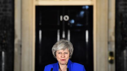 Theresa May, le 16 janvier 2019, à Londres.&nbsp; (BEN STANSALL / AFP)