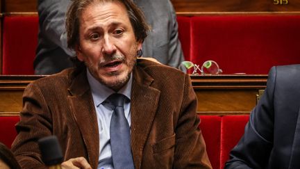 Jérôme Guedj, deputy for Essonne, at the National Assembly on October 31, 2023 (FRED DUGIT / MAXPPP)