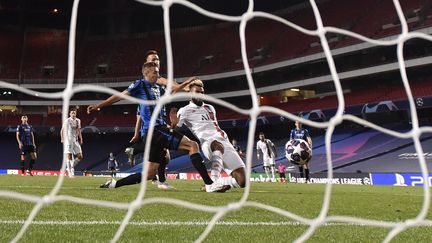 Le but d'Eric Maxim Choupo-Moting à la 93e minute a qualifié sur le fil le PSG pour le dernier carré de la Ligue des Champions.&nbsp; (DAVID RAMOS / POOL / GETTY POOL)