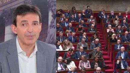 Emmanuel Rivière, politologue, enseignant à l'université Paris 1/ Sciences Po est l'invité du 11/13 info, jeudi 18 juillet, alors que le président de l'Assemblée nationale doit être élu.