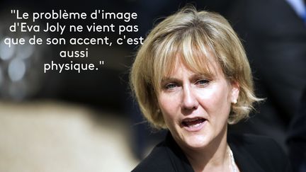 Publié dans le "Parisien", le 8 février 2012. &nbsp;Elle précisera ensuite qu'il ne s'agissait pas d'une "critique sur son physique" , mais qu"elle parlait "de son aspect physique" dans le cadre d'une discussion sur "les problèmes d'images". (MAXPPP)