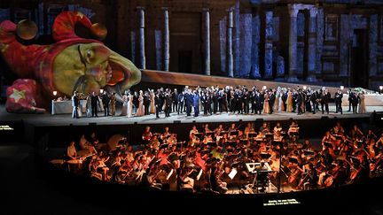 Les opéras comme le "Rigoletto" de Verdi, présenté en juillet 2017, ne seront pas pour autant sacrifiés dans la nouvelle programmation.
 (BORIS HORVAT / AFP)