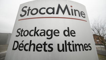 Le site&nbsp;d'enfouissement&nbsp;de déchets dangereux&nbsp;de Stocamine à&nbsp;Wittelsheim, en Alsace (illustration). (SEBASTIEN BOZON / AFP)