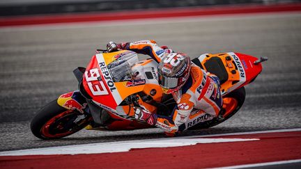 Marc Marquez lors du Grand Prix des Amériques, du 1e au 3 octobre 2021, à Austin.&nbsp; (GIGI SOLDANO / GIGI SOLDANO)