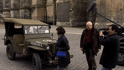 Le tournage du "Grand secret" à Reims avec Julia Kennedy-Cochran
 (France 3)