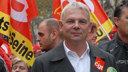 Thierry Lepaon, le 16 octobre 2014 &agrave; Paris.&nbsp; (PATRICE PIERROT / CITIZENSIDE / AFP)