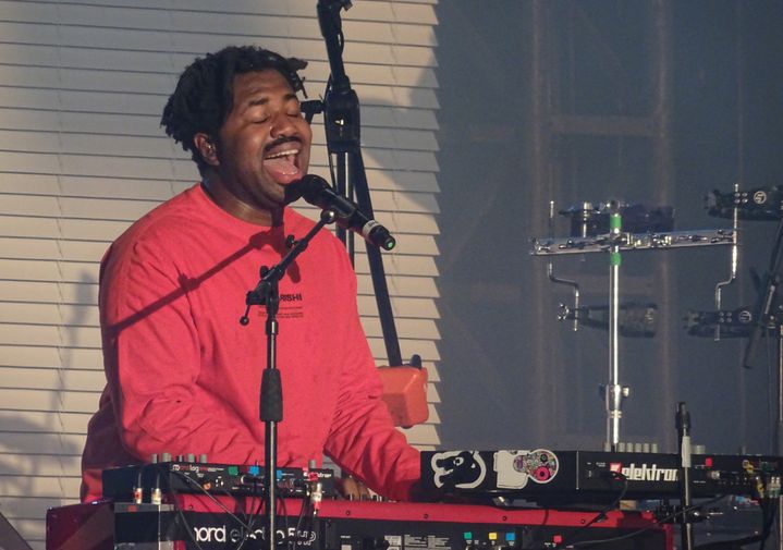 Le Londonien Sampha, magnifique samedi sur la scène de la Clairière à We Love Green.
 (Laure Narlian / Culturebox)