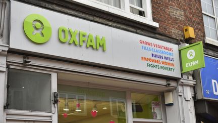 Un local de l'ONG Oxfam à Londres, le 13 février 2018. (ALBERTO PEZZALI / NURPHOTO / AFP)