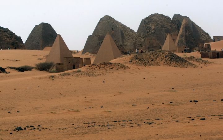 Pyramide royales sur le site de Méroé au Soudan. (REUTERS / MOHAMED NURELDIN ABDALLAH / X01806)