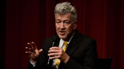 David Lynch le 2 avril 2013 à Los Angeles, lors d'une conférence sur le thème "Méditation et éducation"
 (Fraze Harrison / Getty Images / AFP)