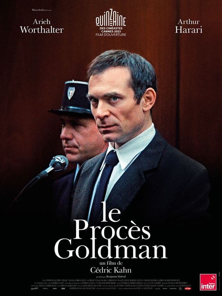 The poster for the film by Cédric Kahn, "The Goldman trial" (AD VITAM)