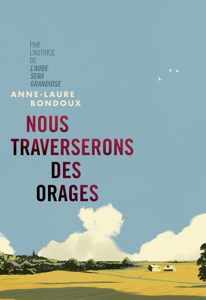 Anne-Laure Bondoux avec "Nous traverserons des orages"  remporte la Pépite d'or 2023 au Salon du livre jeunesse de Montreuil. (GALLIMARD JEUNESSE)