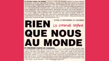 "Rien que nous au monde" par La Grande Sophie (2003). (DR)