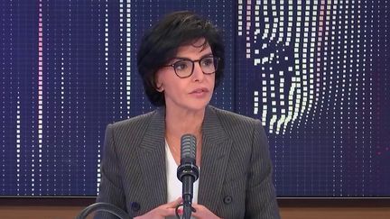 Rachida Dati était l'invitée de franceinfo jeudi 29 avril.&nbsp; (FRANCEINFO / RADIOFRANCE)