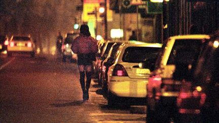 &nbsp; (Une prostituée dans les rues de Lyon © Maxppp)