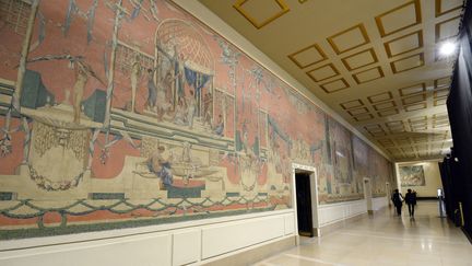 "Le théâtre antique", fresque de Gustave Louis Jaulmes, fait partie des oeuvres à restaurer
 (Bertrand Guay / AFP)