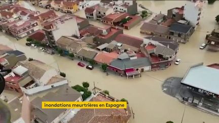 Inondations en Espagne (FRANCEINFO)