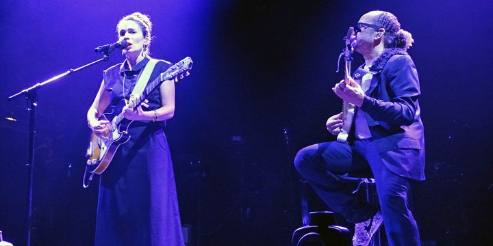 Yael Naim et David Donatien à la guitare 
 (Anne Philibert)