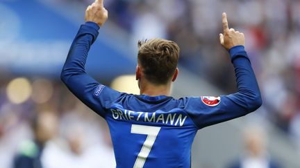 Antoine Griezmann lors du match France-Irlande, le 26 juin 2016 à Lyon. (REUTERS)