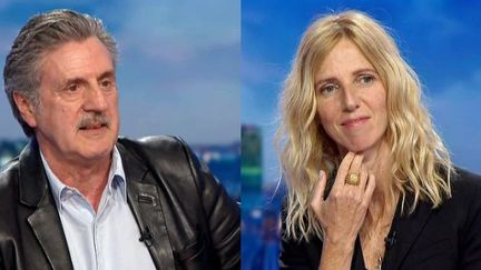 Daniel Auteuil et Sandrine Kiberlain invité du journal de 20h de France 2 pour parler du film "Amoureux de ma femme"
 (France 2 / Culturebox)