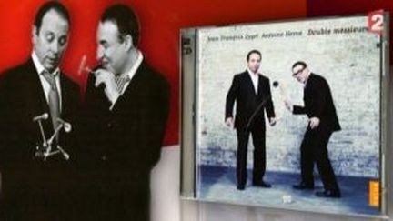 Double messieurs un album à quatre mains signé Jean-François Zygel et Antoine Hervé
 (Culturebox)