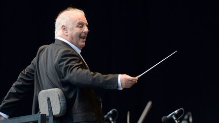 Le chef d'orchestre Daniel Barenboim sur scène en 2013
 (MAXPPP / Matthias Balk)