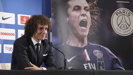 &nbsp; (David Luiz, le nouveau numéro 32 du Paris-Saint-Germain. © RADIO FRANCE / Martine Breson)