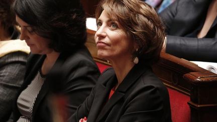 &nbsp; (Marisol Touraine la ministre de la Santé à l'Assemblée en mars © REUTERS/Charles Platiau)