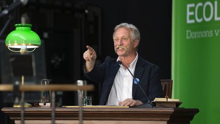 L'eurodéputé Europe Ecologie-Les Verts, José Bové, le 22 mai 2014 à Paris. (JOEL SAGET / AFP)