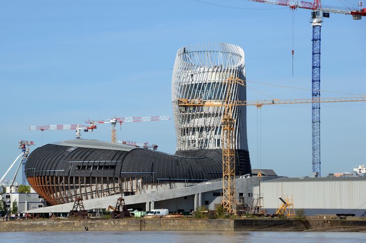 La cité du vin en août 2015
 (Jean-pierre Muller / AFP)