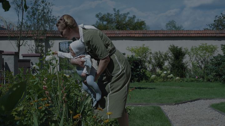 Sandra Hüller dans le film "La Zone d'intérêt" de Jonathan Glazer, sortie le 31 janvier 2024. (LEONINE)