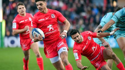 Le Stade Toulousain affronte cet après-midi Exeter (REMY GABALDA / AFP)