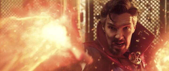 Doctor Strange in battle.   (PHOTO COURTESY OF MARVEL STUDIOS)