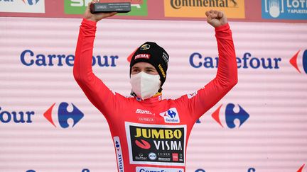 Primoz Roglic (Jumbo-Visma). (OSCAR DEL POZO / AFP)