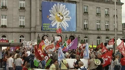 Manifestation pour la sauvegarde des services publics