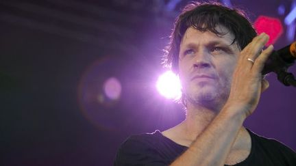 Bertrand Cantat met le feu aux Eurockéennes (29/06/2012)
 (Sébastien Bozon / AFP)