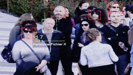 &nbsp; (La ville de Nice a testé un système de surveillance par reconnaissance faciale en vue de l'Euro 2016 © Maxppp)