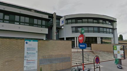 L'entr&eacute;e du centre hospitalier de Montreuil (Seine-Saint-Denis). (GOOGLE STREETVIEW / FRANCETV INFO)