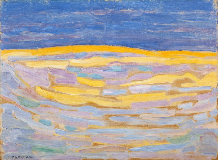 Piet Mondrian, "Dune I", 1909 (© Kunstmuseum Den Haag, The Hague, the Netherlands)