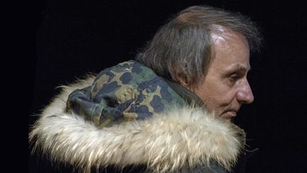 L'écrivain français Michel Houellebecq, le 11 octobre 2017 à Francfort.
 (BORIS ROESSLER / DPA / AFP)