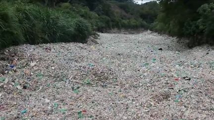 Environnement : au Guatemala, un fleuve recouvert de plastique (France 2)