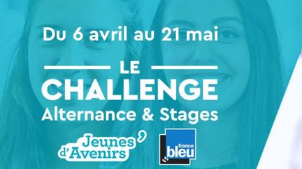 Le "challenge alternance et stage jeunes d'avenir", du 6 avril au 21 mai sur&nbsp;https://www.jeunesdavenirs.fr/. (CAPTURE ECRAN)