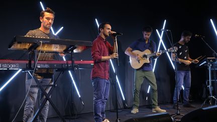 Le groupe Boulevard des airs vient de sortir un nouvel album "Je me dis que toi aussi". (GUILLAUME GEORGES / MAXPPP)