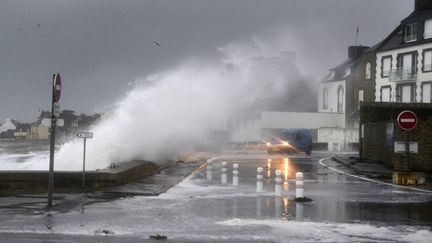 Le port du Guilvinec (Finistère), le 4 février 2017.&nbsp; (MAXPPP)