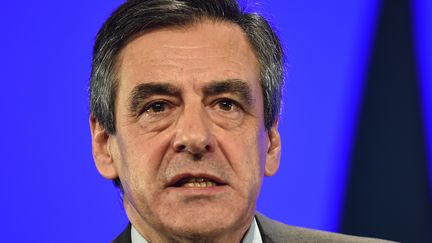 François Fillon, candidat à l'élection présidentielle, fait l'objet d'une enquête préliminaire pour détournement de fonds publics.&nbsp; (GUILLAUME SOUVANT / AFP)